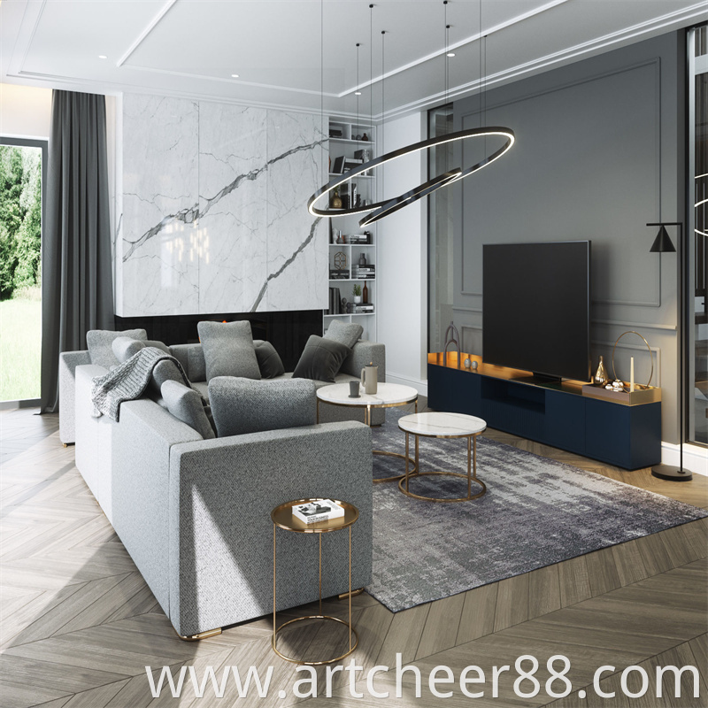 Living Room And Kitchen Scene For Cinema 4d And Octane Render 3d Model Obj Fbx C4d 2 Jpg